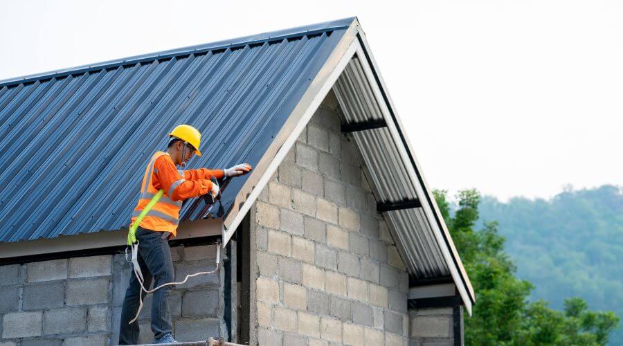 Professional metal roof installation in Galatia, IL
